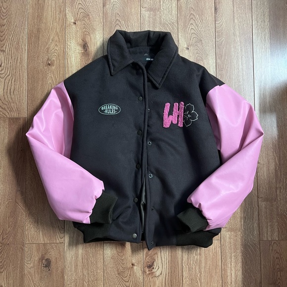 Fleece varsity jacket - Picture 5 of 8